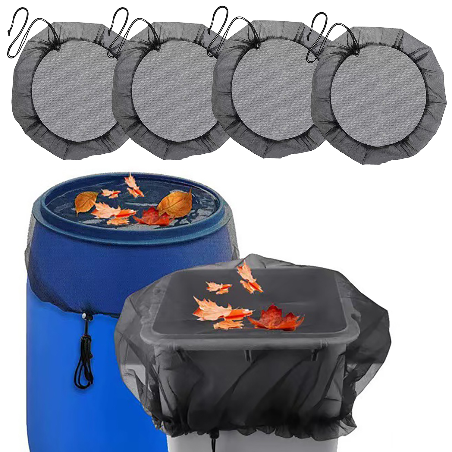 Puck Screen Mesh - Mesh Cover For Rain Barrel Rain