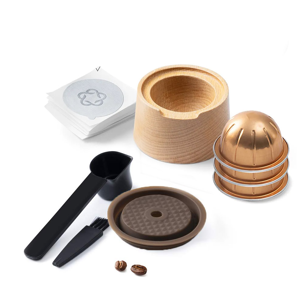Coffee Equipment Rack - Reusable Silicone Cover Aluminum Foil Seal