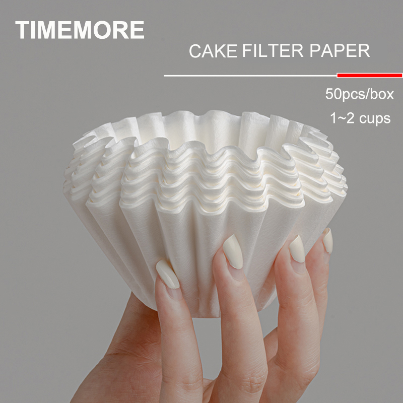 Coffee Equipment Machine - TIMEMORE Cake Coffee Filter Papers, 155