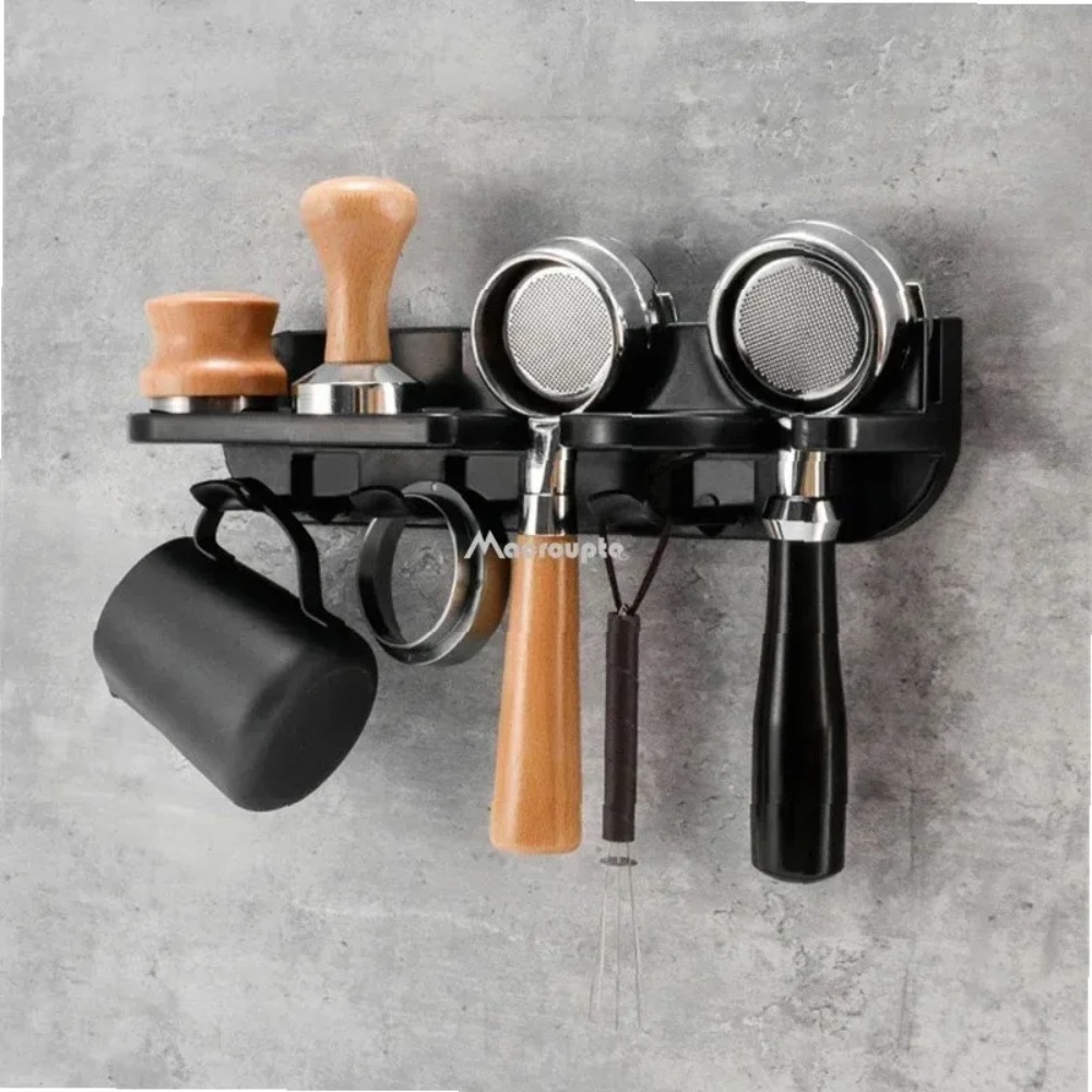 Wall Mount Coffee Organizer Ra - đánh giá và giá Coffee Equipment Rack