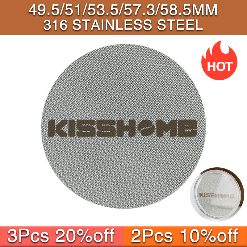 KISSHOME Espresso Puck Screen  - đánh giá và giá Puck Screen Mesh