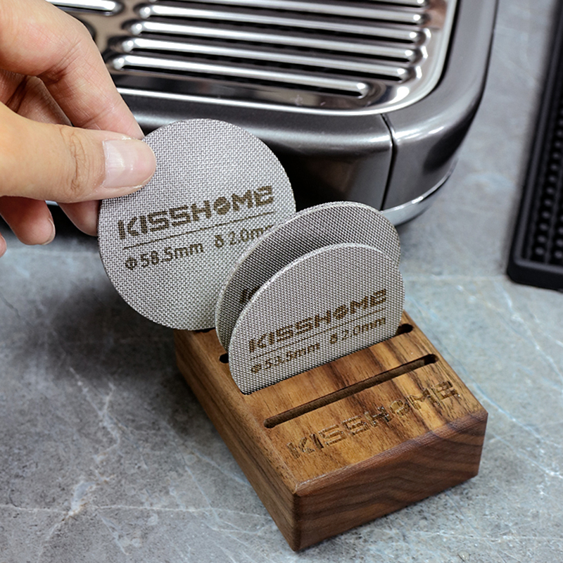 KISSHOME Espresso Puck Screen  - đánh giá và giá Puck Screen Mesh