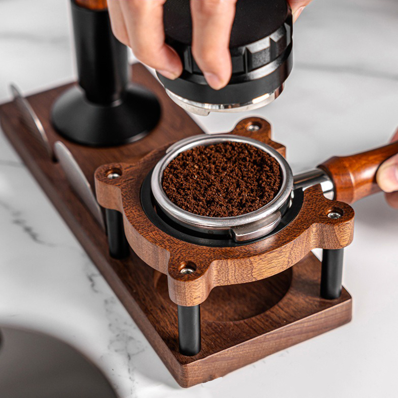 JUSTINLAU 51/53/54/58mm Wood C - đánh giá và giá Coffee Equipment Rack