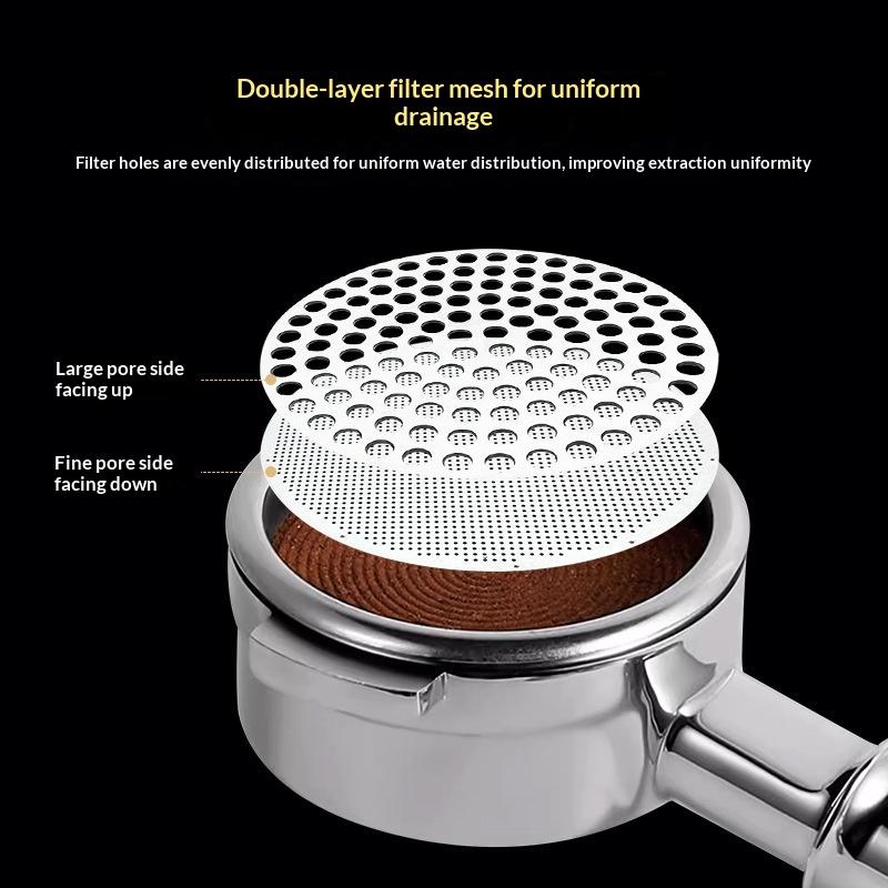 Double Layer Coffee Filter Fin - đánh giá và giá Puck Screen Mesh