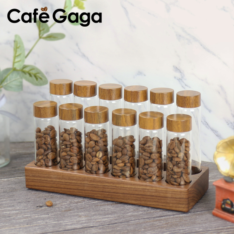Coffee Beans Storage Container - đánh giá và giá Coffee Equipment Rack