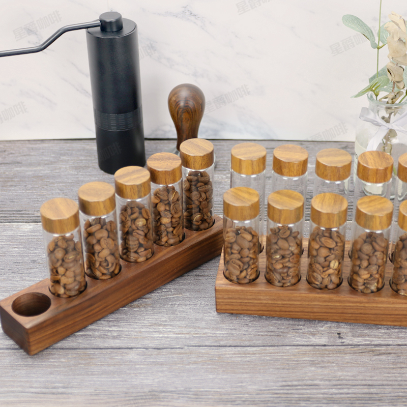 Coffee Beans Storage Container - đánh giá và giá Coffee Equipment Rack