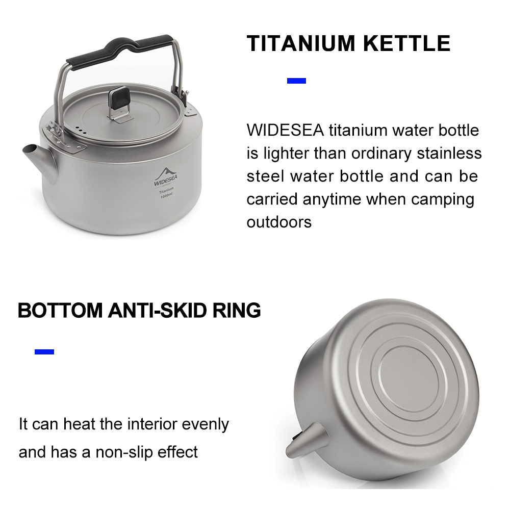 Widesea Camping Titanium Kettl - đánh giá và giá Coffee Equipment And Supplies
