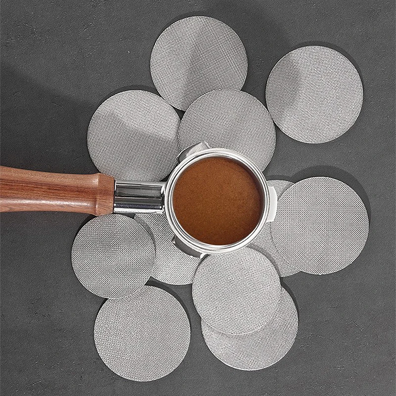 51/53/58mm Coffee Filter Scree - đánh giá và giá Puck Screen Mesh